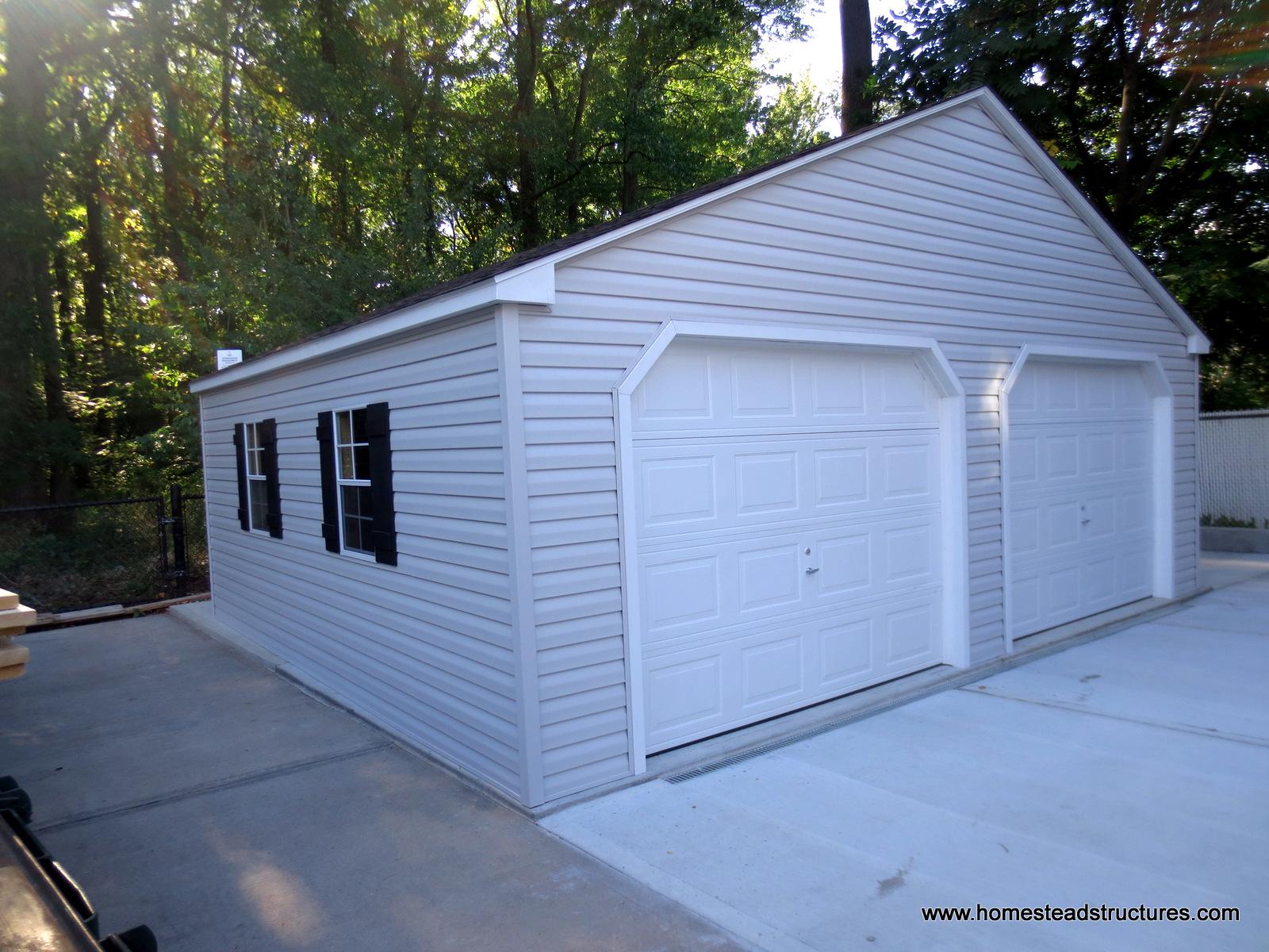 2 Car Garages Homestead Structures